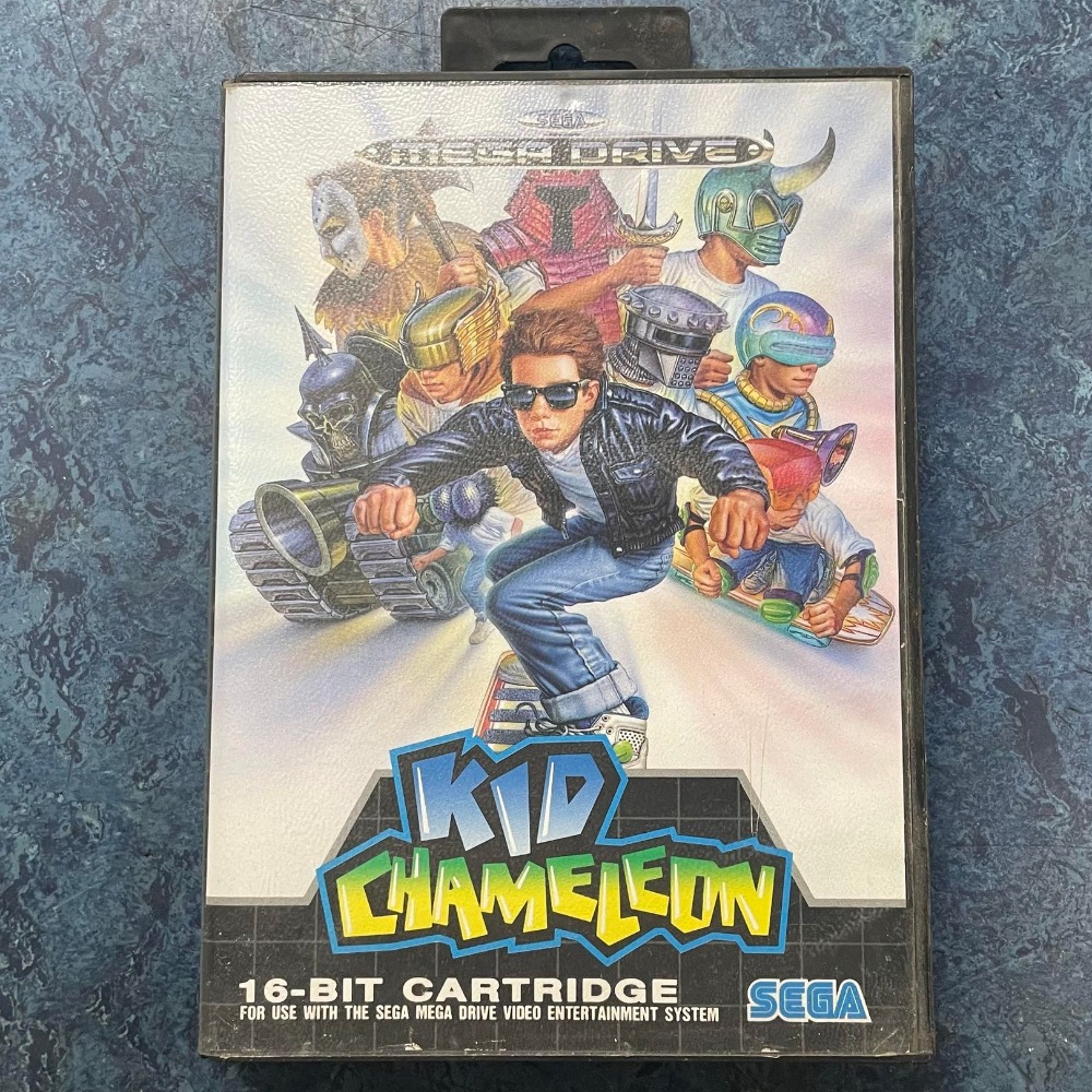 Jeu Kid Chameleon - Mega Drive / Megadrive - Version PAL Française - En Très Bon état, Boîte Et Notice Incluses